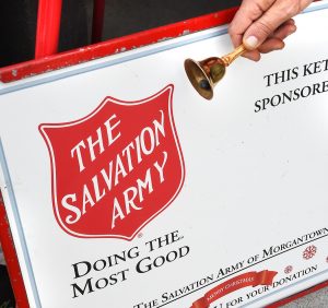 Salvation Army red kettle campaign, angel tree program kickoff